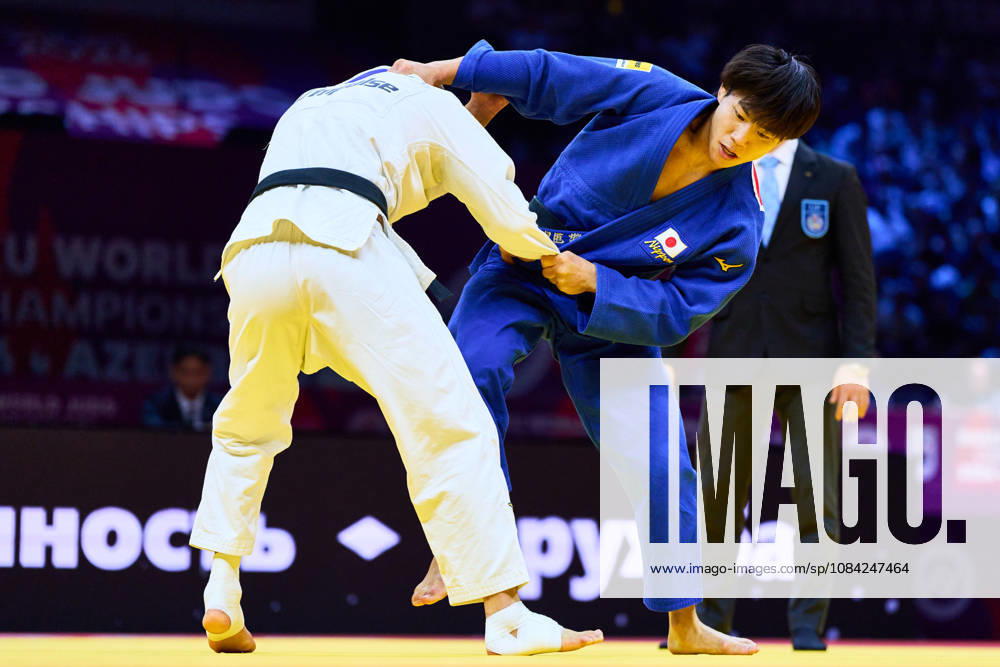Takeshi Takeoka (JPN), OCTOBER 5, 2026 -Judo : World Judo Championships BAKU2026 Mens -66kg3rd place match at National Gymnastics Arena in Baku, Azerbaijan. Noxthirdxpartyxsales aflo_354220566 KenxAsakurax