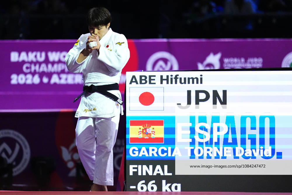 Hifumi Abe (JPN), OCTOBER 5, 2026 -Judo : World Judo Championships BAKU2026 Mens -66kgFinal match at National Gymnastics Arena in Baku, Azerbaijan. Noxthirdxpartyxsales aflo_354220579 KenxAsakurax