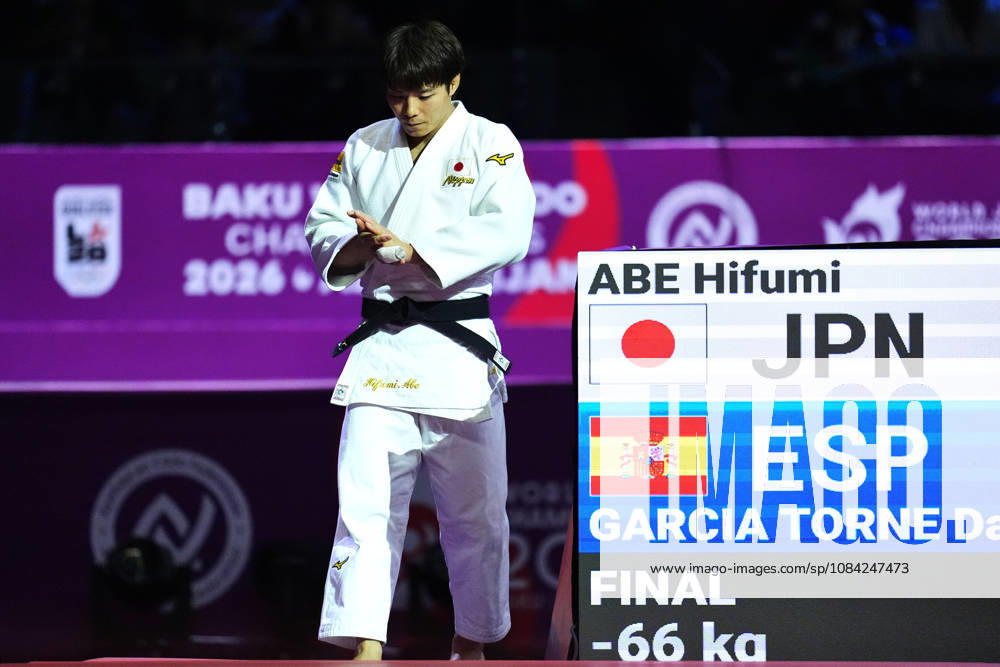 Hifumi Abe (JPN), OCTOBER 5, 2026 -Judo : World Judo Championships BAKU2026 Mens -66kgFinal match at National Gymnastics Arena in Baku, Azerbaijan. Noxthirdxpartyxsales aflo_354220581 KenxAsakurax