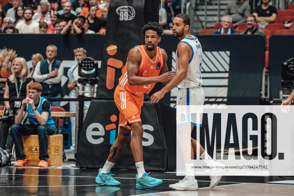 Game Day 2 of the Basketball Eurocup: Niners Chemnitz vs. Klaipedos Neptunas, October 7, 2026, starting at 7:00 p.m., Chemnitz, Chemnitz Arena. Pictured: 20 Urald King. Matchday 2 of the Basketball Eurocup: Niners Chemnitz vs. Klaipedos Neptunas. Chemnitz, Saxony, Germany