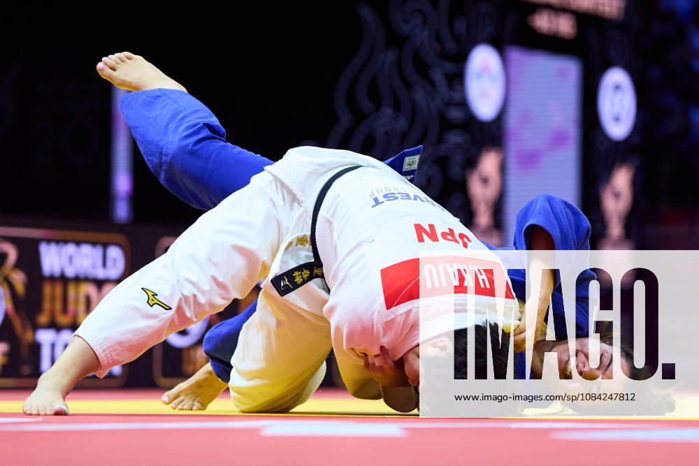 (L-R) Haruka Kaju (JPN), Primo Kerem (ISR), OCTOBER 7, 2026 - Judo : World Judo Championships BAKU2026 Women s -63kgFinal match at National Gymnastics Arena in Baku, Azerbaijan. Noxthirdxpartyxsales aflo_354070335 KenxAsakurax