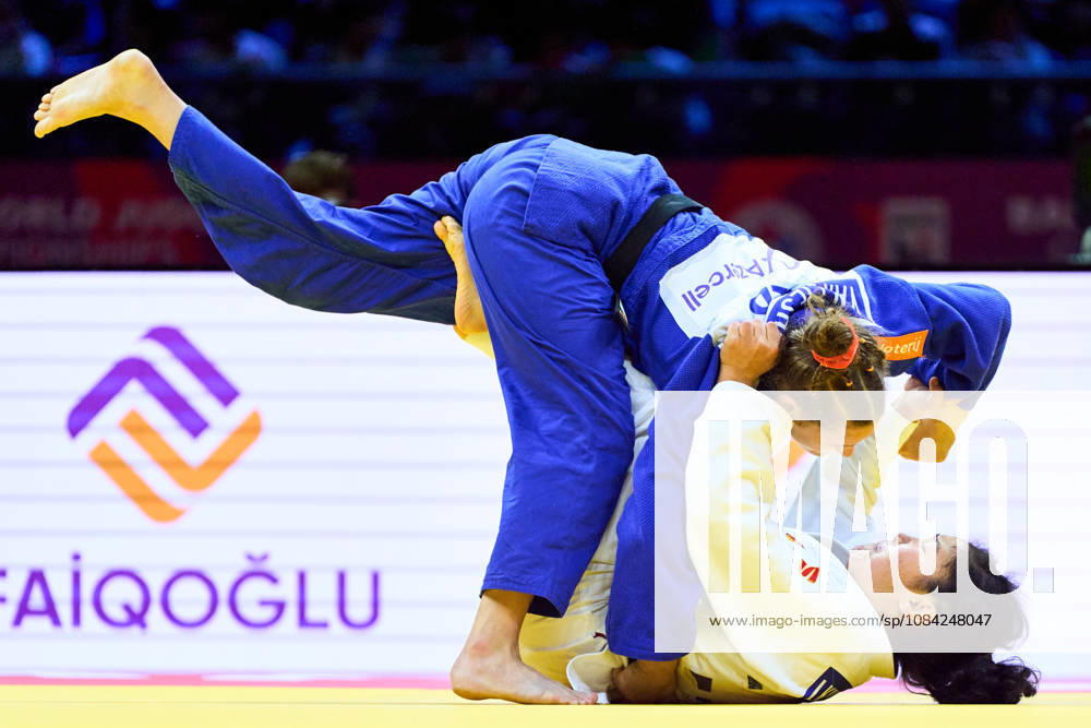 (Top-Bottom) Van Lieshout Joanne (NED), Lkhagvatogoo Enkhriilen (MGL), OCTOBER 7, 2026 - Judo : World Judo Championships BAKU2026 Women s -63kg3rd place match at National Gymnastics Arena in Baku, Azerbaijan. Noxthirdxpartyxsales aflo_354113113 KenxAsakurax