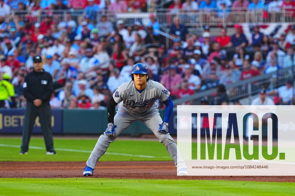 Shohei Ohtani,(Dodgers) Starting lineup Shohei Ohtani Oct.7,2026 - Baseball : MLB, Baseball Herren, USA National League Division Series Atlanta Braves vs. Los Angeles Dodgers Venue: Truist Park (Cumberland, Georgia, USA) aflo_354249832 YujixArakawax