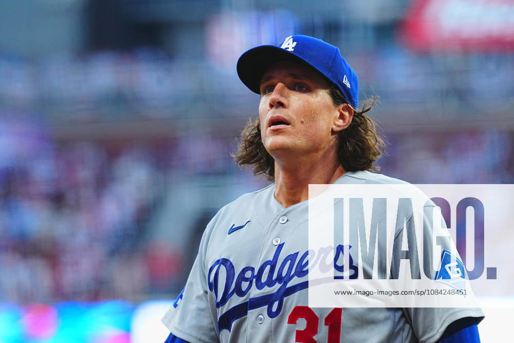 Tyler Glasnow(Dodgers) Starting pitcher Tyler Allen Glasnow, Oct.7,2026 - Baseball : MLB, Baseball Herren, USA National League Division Series Atlanta Braves vs. Los Angeles Dodgers Venue: Truist Park (Cumberland, Georgia, USA) aflo_354249837 YujixArakawax