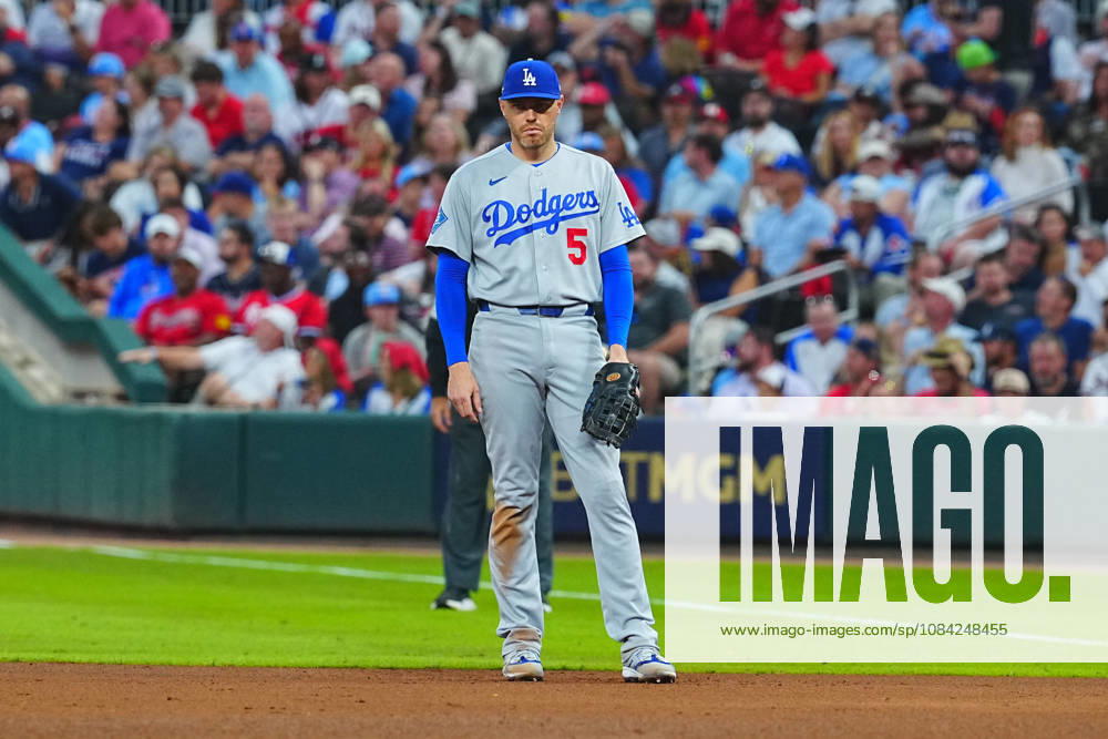 Frederick Freeman(Dodgers) Starting lineup Frederick Charles Freeman Oct.7,2026 - Baseball : MLB, Baseball Herren, USA National League Division Series Atlanta Braves vs. Los Angeles Dodgers Venue: Truist Park (Cumberland, Georgia, USA) aflo_354249843 YujixArakawax