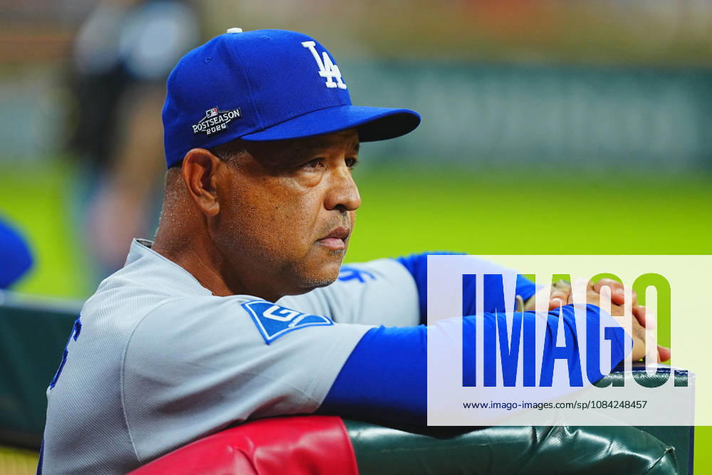 Dave Roberts,(Dodgers) Manager Dave Roberts Oct.7,2026 - Baseball : MLB, Baseball Herren, USA National League Division Series Atlanta Braves vs. Los Angeles Dodgers Venue: Truist Park (Cumberland, Georgia, USA) aflo_354249845 YujixArakawax