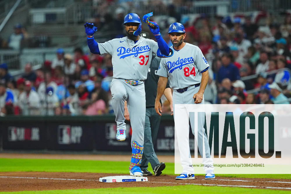 Teoscar Hernndez(Dodgers) Starting lineup Teoscar Hernndez Oct.7,2026 - Baseball : MLB, Baseball Herren, USA National League Division Series Atlanta Braves vs. Los Angeles Dodgers Venue: Truist Park (Cumberland, Georgia, USA) aflo_354249849 YujixArakawax