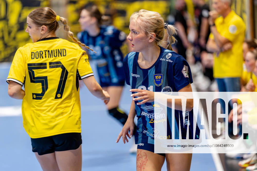 Dortmund, October 7, 2026, Handball, Women s, Alsco Women s Handball Bundesliga, Matchday 5, BVB Borussia Dortmund vs. Buxtehuder SV, Ruslana Litvinov (Buxtehuder SV), 81 during the game, Dortmund Sporthalle Wellinghofen, North Rhine-Westphalia, Germany