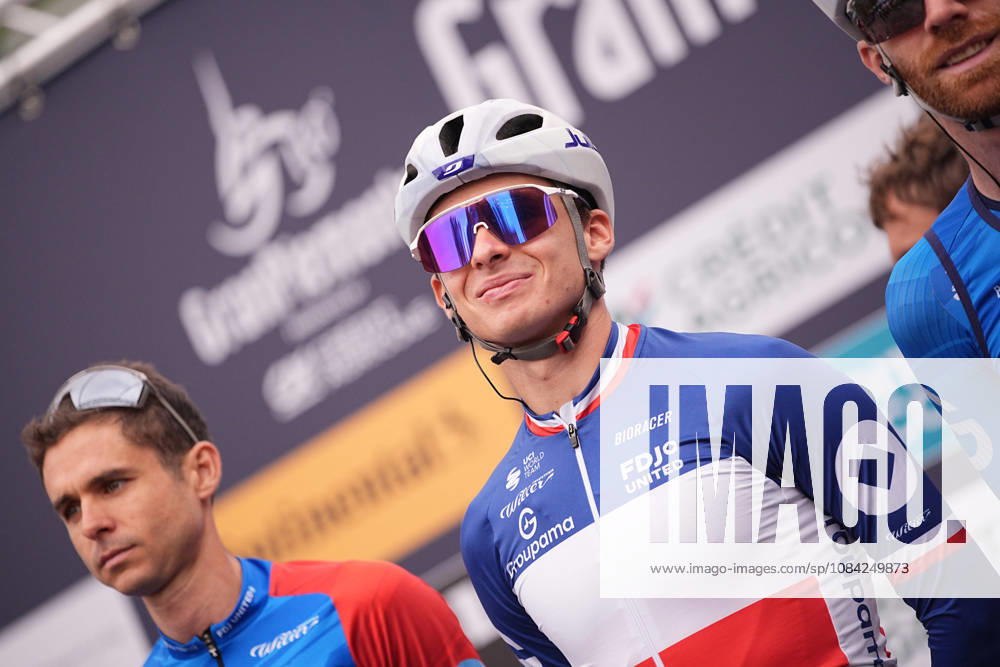 France s Romain GrÃ goire of Groupama-FDJ United during the 110th edition of the Gran Piemonte 2026 a 185 km one day race from Asti to Bra on October 08, 2026, Italy.