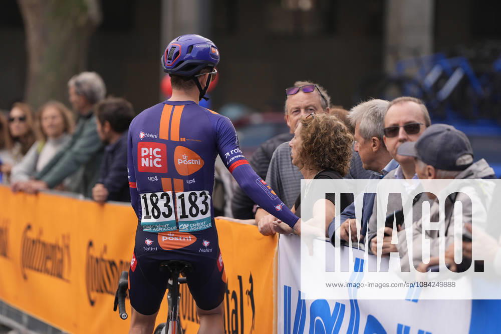 Pre race Great Britain s James Knox of Team Picnic PostNL during the 110th edition of the Gran Piemonte 2026 a 185 km one day race from Asti to Bra on October 08, 2026, Italy.
