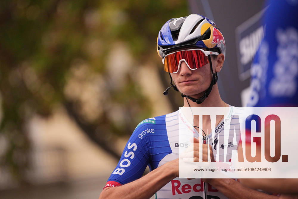 Italy s Giulio Pellizzari of Red Bull - Bora - Hansgrohe during the 110th edition of the Gran Piemonte 2026 a 185 km one day race from Asti to Bra on October 08, 2026, Italy.