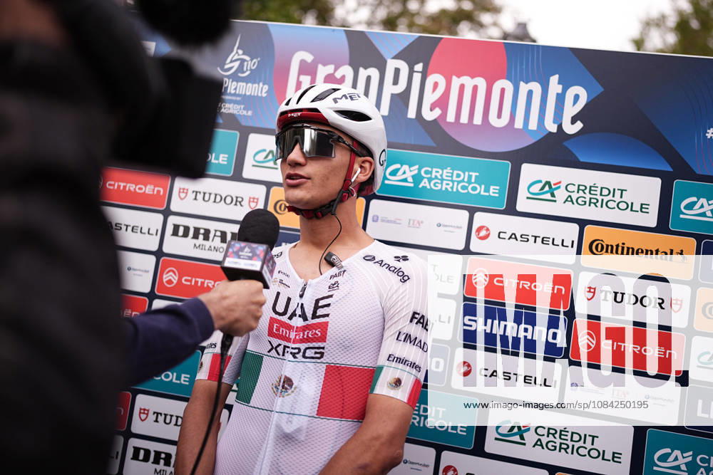 Mexico s Isaac Del Toro Romero of UAE Team Emirates XRG during the 110th edition of the Gran Piemonte 2026 a 185 km one day race from Asti to Bra on October 08, 2026, Italy.