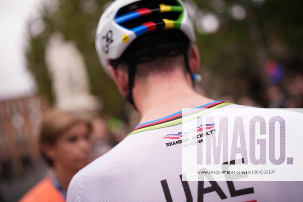 USA s Brandon McNulty of UAE Team Emirates XRG during the 110th edition of the Gran Piemonte 2026 a 185 km one day race from Asti to Bra on October 08, 2026, Italy.