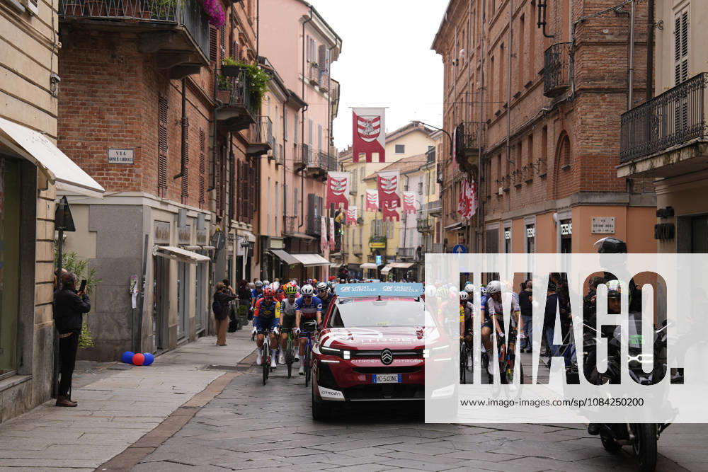 Start the race during the 110th edition of the Gran Piemonte 2026 a 185 km one day race from Asti to Bra on October 08, 2026, Italy.