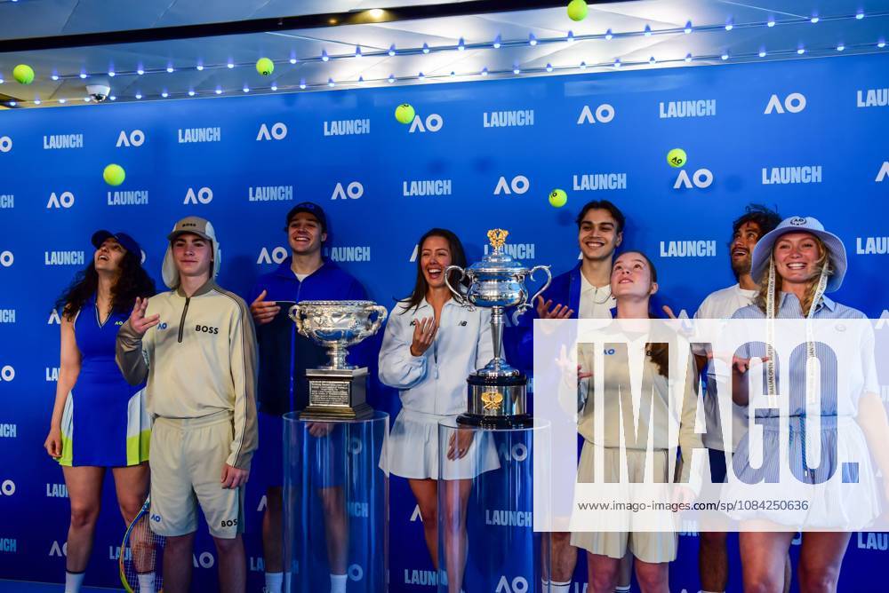 Australian Open 2027 unveiled in Melbourne MELBOURNE, AUSTRALIA, OCTOBER 8, 2026: Tennis Australia holds the official media launch of the Australian Open 2027 Grand Slam tennis tournament at the Rod Laver Arena Concourse in Melbourne. The presentation, hosted by former tennis player Jelena Dokic and Australian tennis legend Todd Woodbridge, featured several guests and was followed by a press conference, PK, Pressekonferenz with Tennis Australia CEO Andrew Abdo ahead of the upcoming tournament. Melbourne Australia
