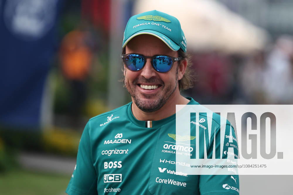 F1 Singapore Grand Prix 2026 Previews Fernando Alonso of Aston Martin Aramco ahead of the Formula 1 Singapore Grand Prix at Marina Bay Street Circuit in Singapore on October 8, 2026. Singapore Singapore