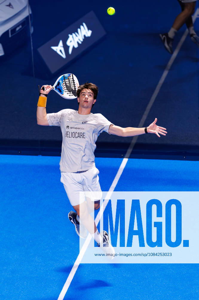 DÜSSELDORF, GERMANY - 8 OCTOBER 2026: Image shows Marc Sintes Villalonga (ESP) during CUPRA Germany Premier Padel P2 2026 Day 5: Round of 16 at CASTELLO Düsseldorf on 8 10 2026 in Düsseldorf, Germany. Germany