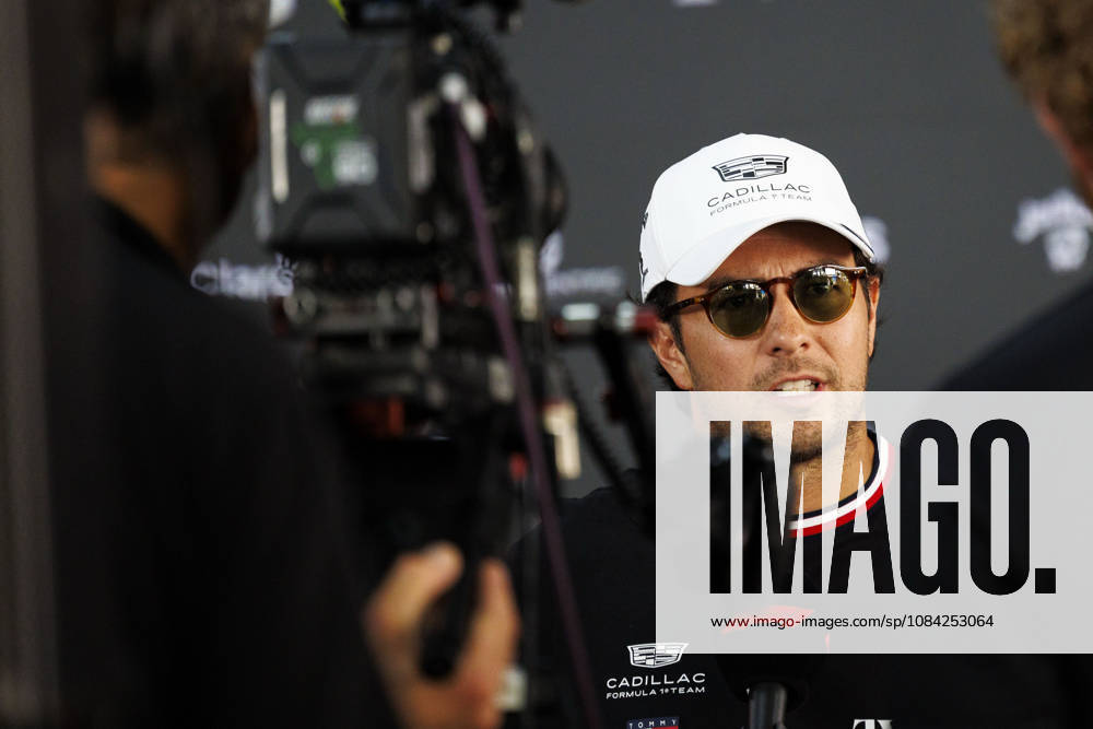 8th October 2026; Marina Bay, Singapore; Formula 1, Singapore Grand Prix, Arrival Day; Sergio Perez (11) of Mexico and Cadillac Formula 1 Team arriving at the Singapore Grand Prix StephenxBlackberry
