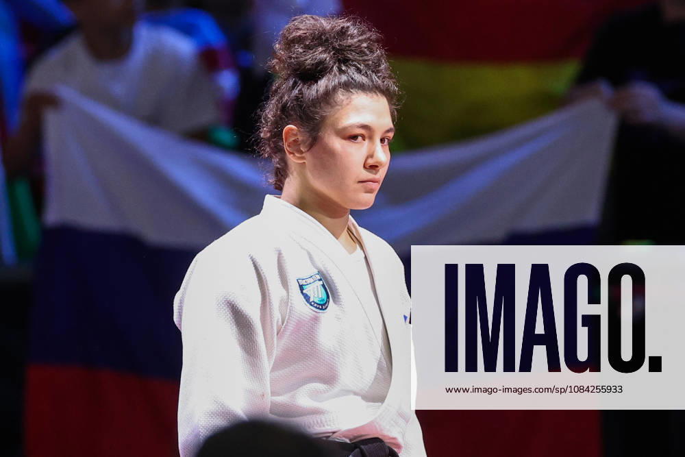 AZERBAIJAN, BAKU - OCTOBER 8, 2026: Madina Taimazova of Russia is pictured before a -70 kg bout against Aleksandra Andric of Serbia as part of the 2026 World Judo Championships at the National Gymnastics Arena 2026 World Judo Championships In Baku - ZUMAt113 20261008_zaa_t113_476
