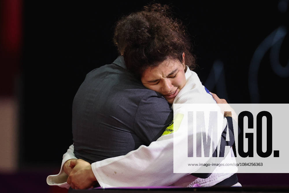 AZERBAIJAN, BAKU - OCTOBER 8, 2026: Madina Taimazova (R) of Russia is pictured after a -70 kg bout against Aleksandra Andric of Serbia as part of the 2026 World Judo Championships at the National Gymnastics Arena 2026 World Judo Championships In Baku - ZUMAt113 20261008_zaa_t113_507