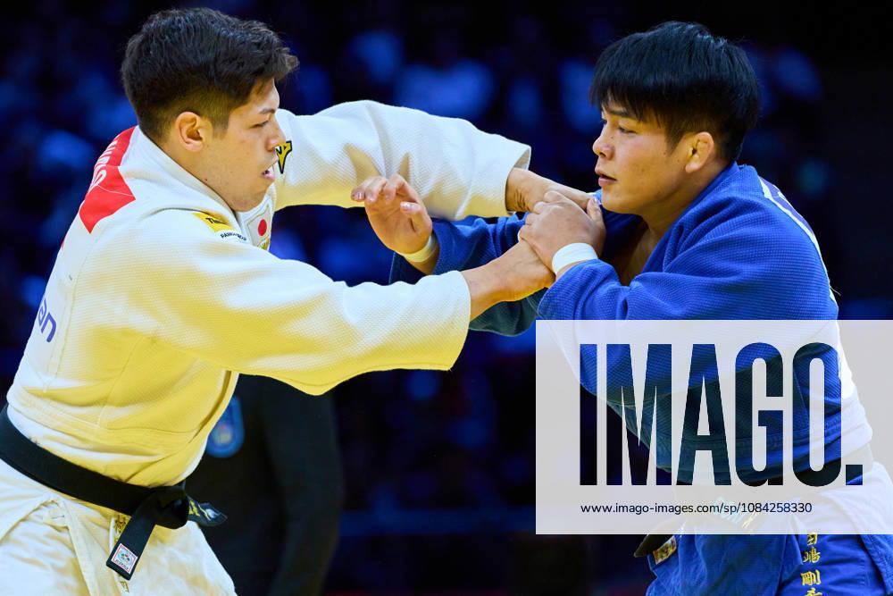 (L-R) Sanshiro Murao (JPN), Goki Tajima (JPN), OCTOBER 8, 2026 -Judo : World Judo Championships BAKU2026 Mens -90kgFinal match at National Gymnastics Arena in Baku, Azerbaijan. aflo_354330779 KenxAsakurax