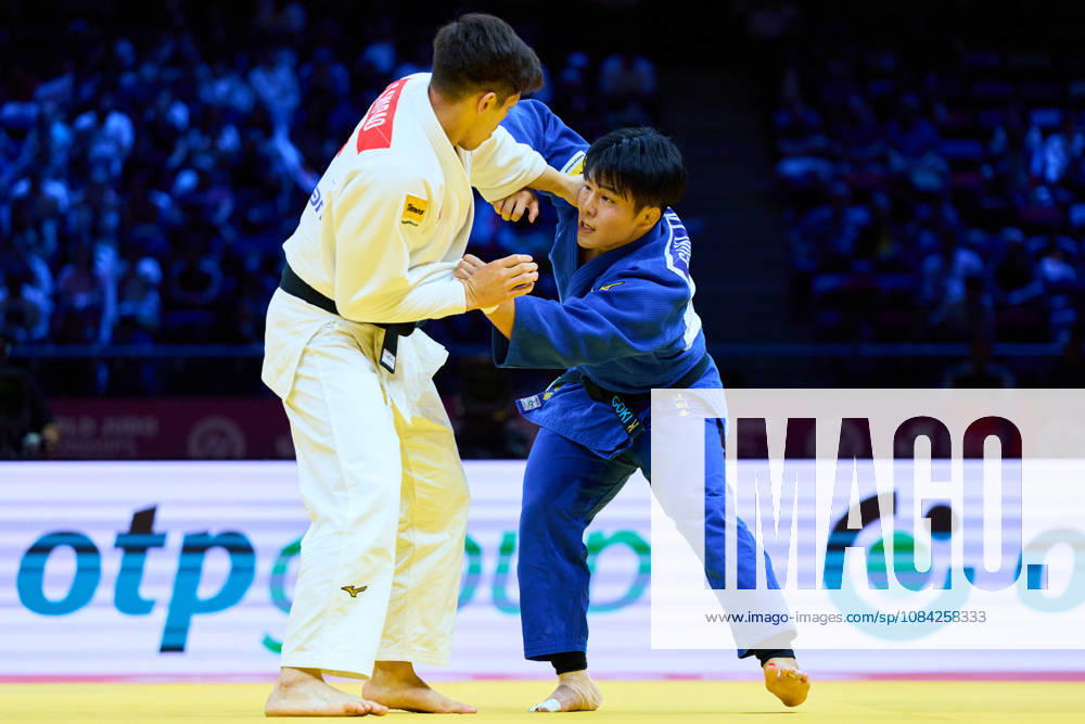 (L-R) Sanshiro Murao (JPN), Goki Tajima (JPN), OCTOBER 8, 2026 -Judo : World Judo Championships BAKU2026 Mens -90kgFinal match at National Gymnastics Arena in Baku, Azerbaijan. aflo_354330781 KenxAsakurax