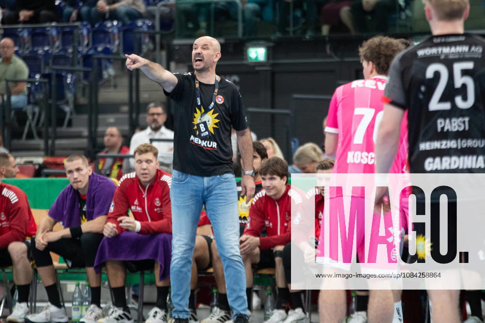 Handball, HBL2: SC DHfK Leipzig vs. TuS N Lübbecke, October 8, 2026; Coach: Davor Dominikovic, TuS N Lübbecke; Handball, 2nd Bundesliga, 2026–2027 season; Matchday 7: SC DHfK Leipzig vs. TuS N Lübbecke on October 8, 2026, at the Quarterback Immobilien Arena Leipzig