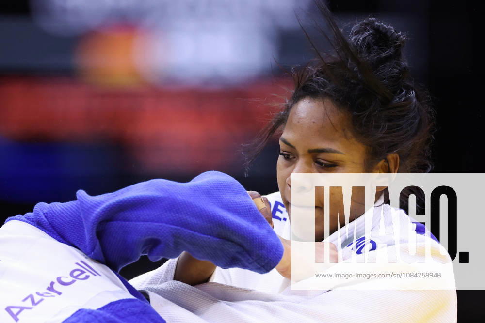AZERBAIJAN, BAKU - OCTOBER 8, 2026: Nauana Silva of Brazil is pictured during a -70 kg bout against Giovanna Scoccimarro of Germany as part of the 2026 World Judo Championships at the National Gymnastics Arena 2026 World Judo Championships In Baku - ZUMAt113 20261008_zaa_t113_654