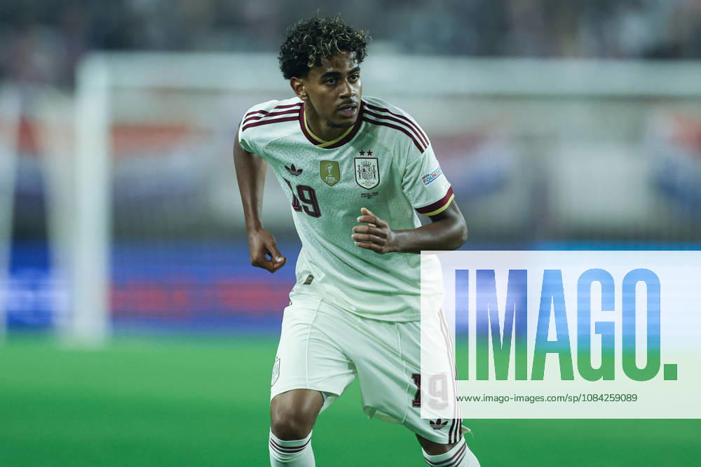- Lamine Yamal of Spain national team, Nationalteam Croatia national team v Spain National team - UEFA Nations League Group A3 match between Croatia and Spain at Stadion Poljud on October 06, 2026 in Split, Croatia.