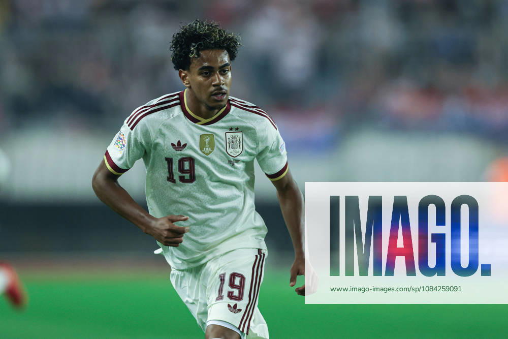 - Lamine Yamal of Spain national team, Nationalteam Croatia national team v Spain National team - UEFA Nations League Group A3 match between Croatia and Spain at Stadion Poljud on October 06, 2026 in Split, Croatia.