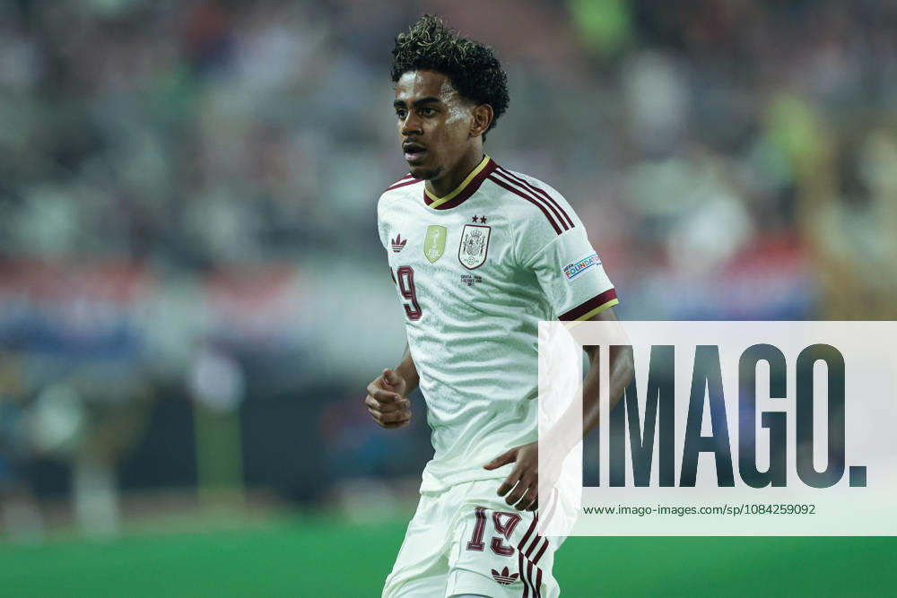 - Lamine Yamal of Spain national team, Nationalteam Croatia national team v Spain National team - UEFA Nations League Group A3 match between Croatia and Spain at Stadion Poljud on October 06, 2026 in Split, Croatia.