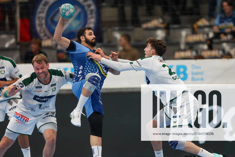 Mohamed Darmoul, TVB Stuttgart, 70 GER, TVB Stuttgart vs. HSG Wetzlar, Handball, Opel Handball Bundesliga, Matchday 8, 2026–2027 Season, October 8, 2026 GER, TVB Stuttgart vs. HSG Wetzlar, Handball, Opel Handball Bundesliga, Matchday 8, 2026–2027 season, October 8, 2026 Stuttgart