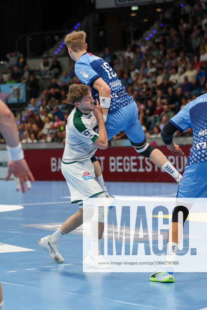 Linus Schmid, TVB Stuttgart, 19, promoted to GER; TVB Stuttgart vs. HSG Wetzlar, Handball, Opel Handball Bundesliga, Matchday 8, 2026–2027 season, October 8, 2026, GER, TVB Stuttgart vs. HSG Wetzlar, Handball, Opel Handball Bundesliga, Matchday 8, 2026–2027 season, October 8, 2026, Stuttgart