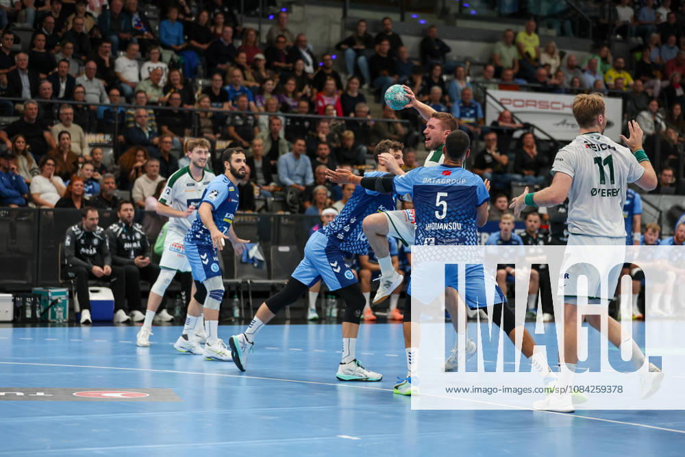 Dominik Mappes, HSG Wetzlar, 7th in scoring, GER, TVB Stuttgart vs. HSG Wetzlar, Handball, Opel Handball Bundesliga, Matchday 8, 2026–2027 season, October 8, 2026, GER, TVB Stuttgart vs. HSG Wetzlar, Handball, Opel Handball Bundesliga, Matchday 8, 2026–2027 season, October 8, 2026, Stuttgart