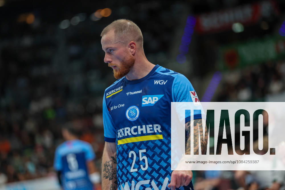 Patrick Zieker, TVB Stuttgart, 25 GER, TVB Stuttgart vs. HSG Wetzlar, Handball, Opel Handball Bundesliga, Matchday 8, 2026–2027 Season, October 8, 2026 GER, TVB Stuttgart vs. HSG Wetzlar, Handball, Opel Handball Bundesliga, Matchday 8, 2026–2027 season, October 8, 2026 Stuttgart
