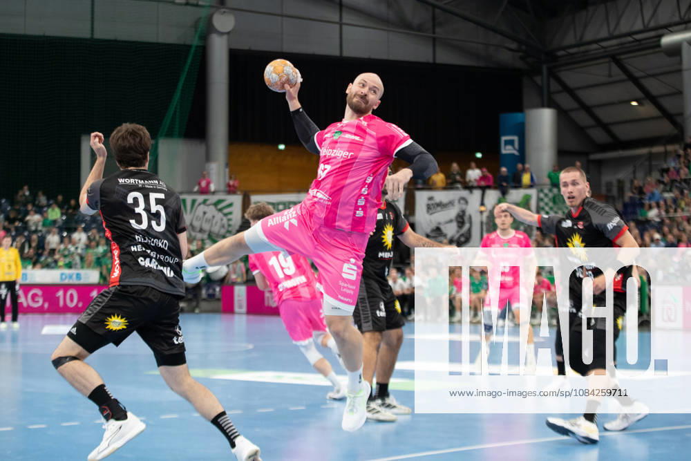 Handball, HBL2: SC DHfK Leipzig vs. TuS N Lübbecke, October 8, 2026, Moritz Preuss 67, SC DHfK Leipzig Handball, 2nd Bundesliga, 2026–2027 season, Matchday 7: SC DHfK Leipzig vs. TuS N Lübbecke on October 8, 2026, at the Quarterback Immobilien Arena Leipzig