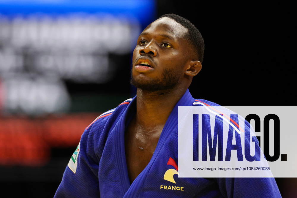 AZERBAIJAN, BAKU - OCTOBER 8, 2026: Maxime-Gael Ngayap Hambou of France is pictured during a -90 kg bout against Boris Rutovic of Serbia as part of the 2026 World Judo Championships at the National Gymnastics Arena 2026 World Judo Championships In Baku - ZUMAt113 20261008_zaa_t113_724