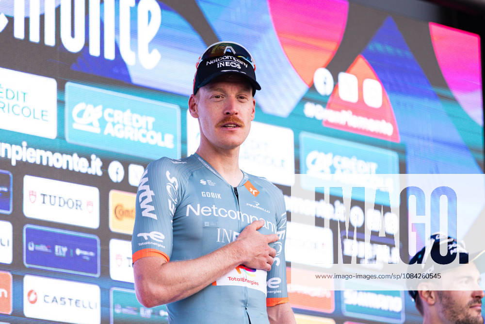 110th Gran Piemonte - Finish Dorian Godon of Netcompany Ineos wins the 110th Gran Piemonte, a 181km stage from Asti to Bra, in Italy, on October 8, 2026. Bra Italy