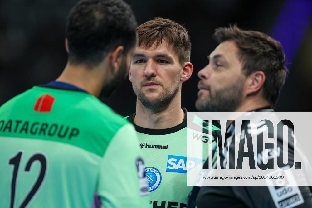 Mateusz Kornecki, TVB Stuttgart, 1 GER, TVB Stuttgart vs. HSG Wetzlar, Handball, Opel Handball Bundesliga, Matchday 8, 2026–2027 Season, October 8, 2026 GER, TVB Stuttgart vs. HSG Wetzlar, Handball, Opel Handball Bundesliga, Matchday 8, 2026–2027 season, October 8, 2026 Stuttgart