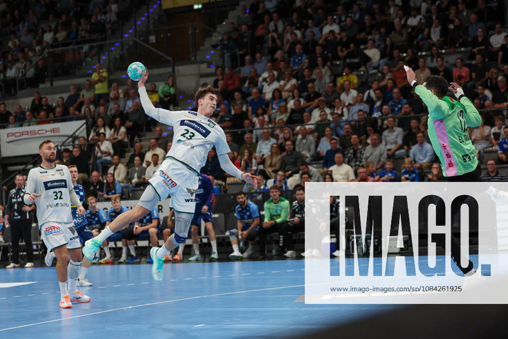 Marti Soler, HSG Wetzlar, 23 GER, TVB Stuttgart vs. HSG Wetzlar, Handball, Opel Handball Bundesliga, Matchday 8, 2026–2027 Season, October 8, 2026 GER, TVB Stuttgart vs. HSG Wetzlar, Handball, Opel Handball Bundesliga, Matchday 8, 2026–2027 season, October 8, 2026 Stuttgart