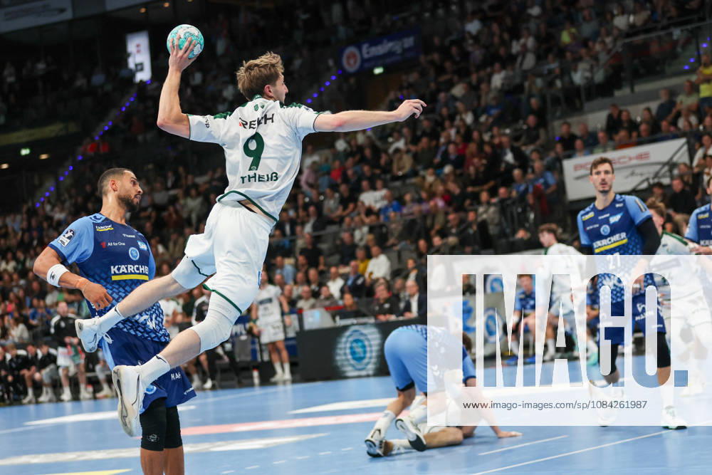 Niklas Theiss, HSG Wetzlar, 9 GER, TVB Stuttgart vs. HSG Wetzlar, Handball, Opel Handball Bundesliga, Matchday 8, 2026–2027 Season, October 8, 2026 GER, TVB Stuttgart vs. HSG Wetzlar, Handball, Opel Handball Bundesliga, Matchday 8, 2026–2027 season, October 8, 2026 Stuttgart