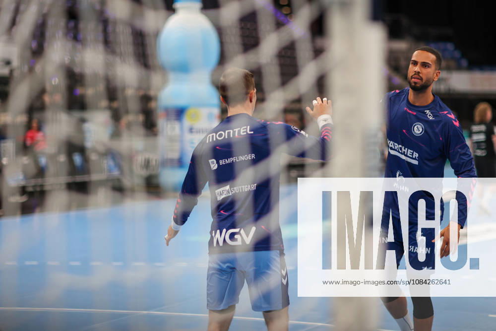 Philipp Ahouansou, TVB Stuttgart, 5 GER, TVB Stuttgart vs. HSG Wetzlar, Handball, Opel Handball Bundesliga, Matchday 8, 2026–2027 Season, October 8, 2026 GER, TVB Stuttgart vs. HSG Wetzlar, Handball, Opel Handball Bundesliga, Matchday 8, 2026–2027 season, October 8, 2026 Stuttgart