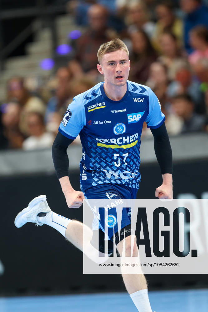 Jakob Nigg, TVB Stuttgart, 57 GER, TVB Stuttgart vs. HSG Wetzlar, Handball, Opel Handball Bundesliga, Matchday 8, 2026–2027 Season, October 8, 2026 GER, TVB Stuttgart vs. HSG Wetzlar, Handball, Opel Handball Bundesliga, Matchday 8, 2026–2027 season, October 8, 2026 Stuttgart