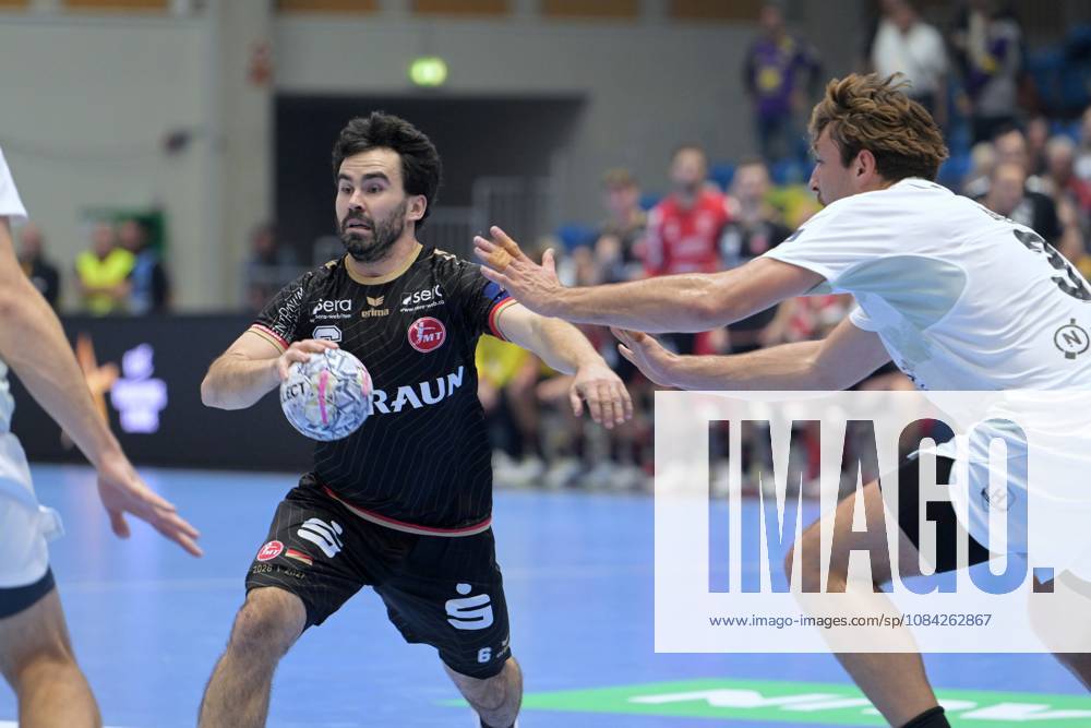 Erik Balenciaga (MT Melsungen) 6 goals, Thibaud Briet (HBC Nantes) 3 assists, GER, MT Melsungen vs. HBC Nantes (FRA), Handball, Men s Champions League, Group Matches, 2026–2027 Season, October 8, 2026, GER, MT Melsungen vs. HBC Nantes Handball, Men’s Champions League, Group Match, 2026–2027 Season, October 8, 2026, Kassel
