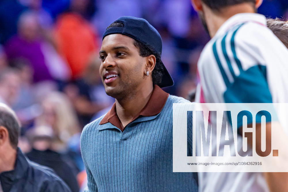 ESP Euroleague: Real Madrid vs. Partizan Belgrade. Rodrygo Goes, a player for Real Madrid CF, during the Euroleague game between Real Madrid and Partizan Mozzart Bet Belgrade, played at Movistar Arena on October 8, 2026, in Madrid, Spain. Madrid, Spain. Basketball