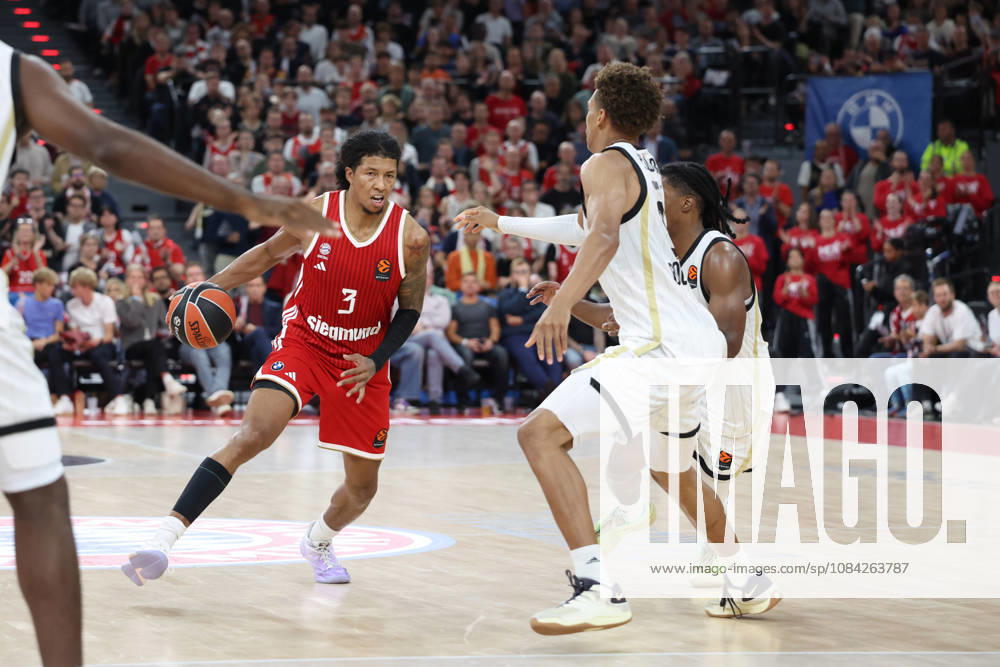 MarJon Beauchamp, FC Bayern Basketball, 03; Kessler Edwards, Virtus Bologna, 09; GER; FC Bayern Basketball vs. Virtus Bologna; Basketball; EuroLeague; Matchday 4; 2026–2027 Season; October 8, 2026, GER, FC Bayern Basketball vs. Virtus Bologna, Basketball, EuroLeague, Matchday 4, 2026–2027 Season, October 8, 2026, Munich