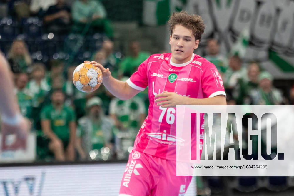 Handball, HBL2: SC DHfK Leipzig vs. TuS N Lübbecke, October 8, 2026, Tom Koschek 76, SC DHfK Leipzig Handball, 2nd Bundesliga, 2026–2027 season, Matchday 7: SC DHfK Leipzig vs. TuS N Lübbecke on October 8, 2026, at the Quarterback Immobilien Arena Leipzig