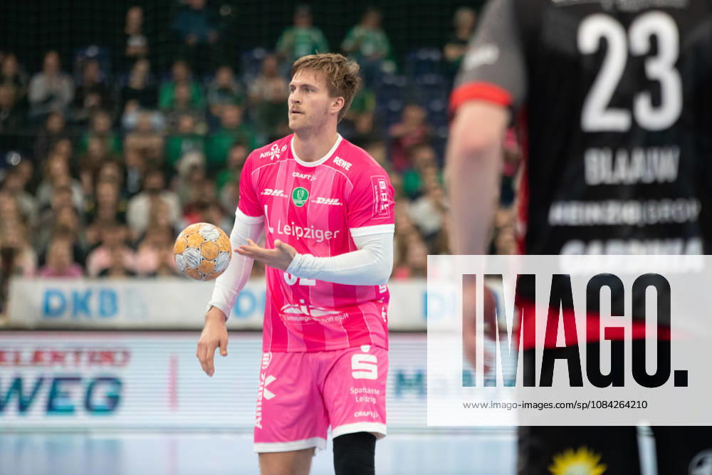 Handball, HBL2: SC DHfK Leipzig vs. TuS N Lübbecke, October 8, 2026; Franz Semper 32, SC DHfK Leipzig Handball, 2nd Bundesliga, 2026–2027 season, Matchday 7: SC DHfK Leipzig vs. TuS N Lübbecke on October 8, 2026, at the Quarterback Immobilien Arena Leipzig