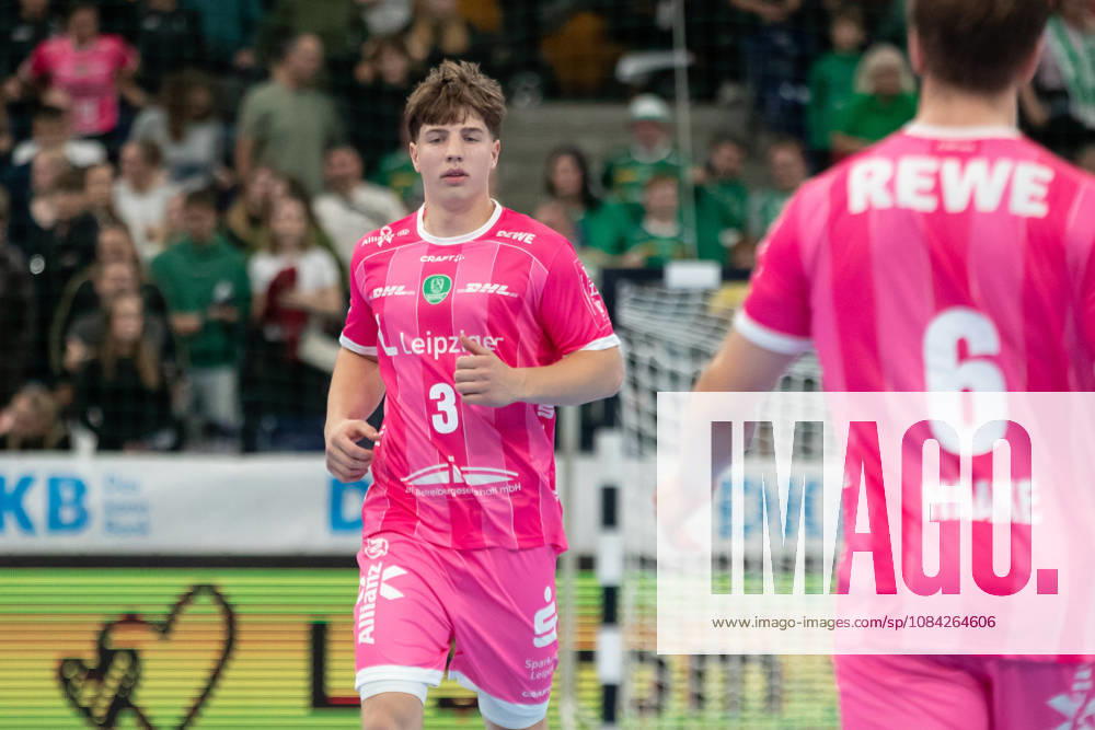 Handball, HBL2: SC DHfK Leipzig vs. TuS N Lübbecke, October 8, 2026; Albert Faske 3, SC DHfK Leipzig Handball, 2nd Bundesliga, 2026–2027 season, Matchday 7: SC DHfK Leipzig vs. TuS N Lübbecke on October 8, 2026, at the Quarterback Immobilien Arena Leipzig
