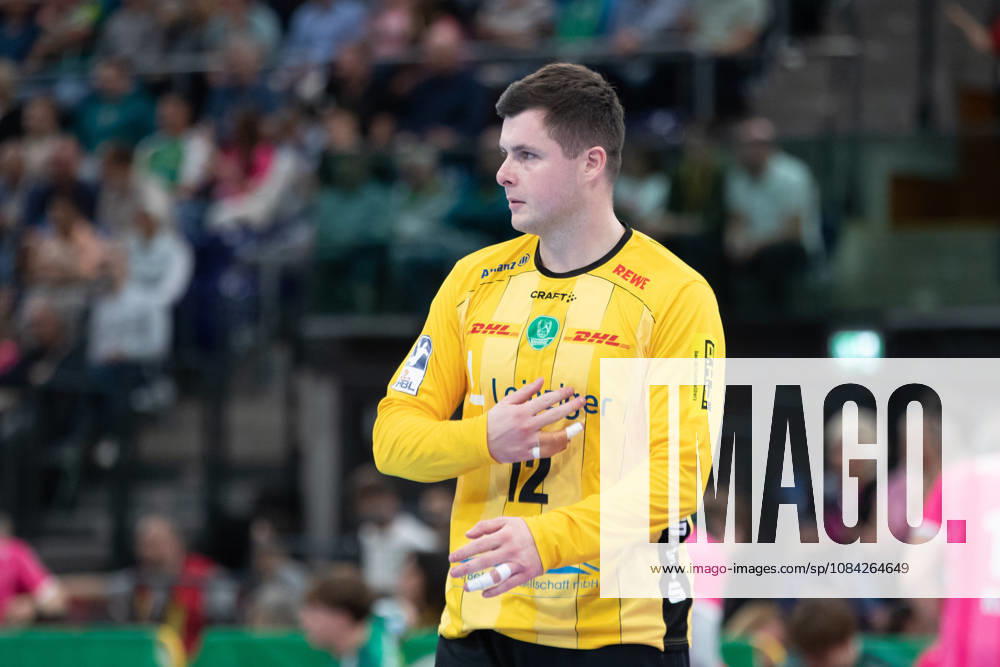 Handball, HBL2: SC DHfK Leipzig vs. TuS N Lübbecke, October 8, 2026; Goalkeeper Anadin Suljakovic 12, SC DHfK Leipzig Handball, 2nd Bundesliga, 2026–2027 season, Matchday 7: SC DHfK Leipzig vs. TuS N Lübbecke on October 8, 2026, at the Quarterback Immobilien Arena Leipzig